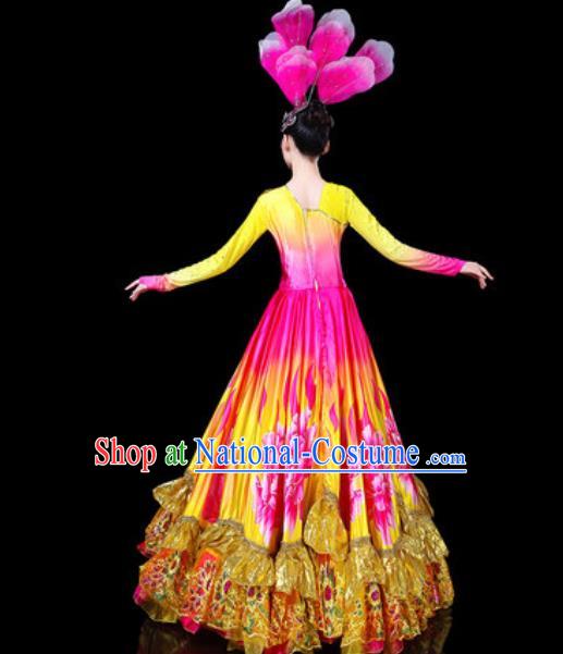 Top Grade Stage Show Chorus Costumes Group Dance Modern Dance Dress for Women