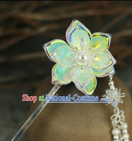 Handmade Chinese Traditional Flower Hairpins Traditional Classical Hanfu Hair Accessories for Women