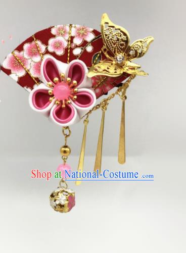 Japanese Traditional Handmade Hair Claw Asian Japan Classical Kimono Hair Accessories for Women