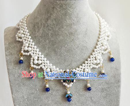 Chinese Traditional Necklace Traditional Classical Hanfu Jewelry Accessories for Women