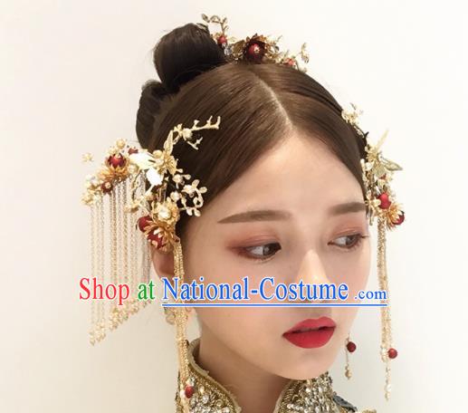 Chinese Ancient Traditional Hanfu Hair Clips Hairpins Handmade Classical Hair Accessories for Women