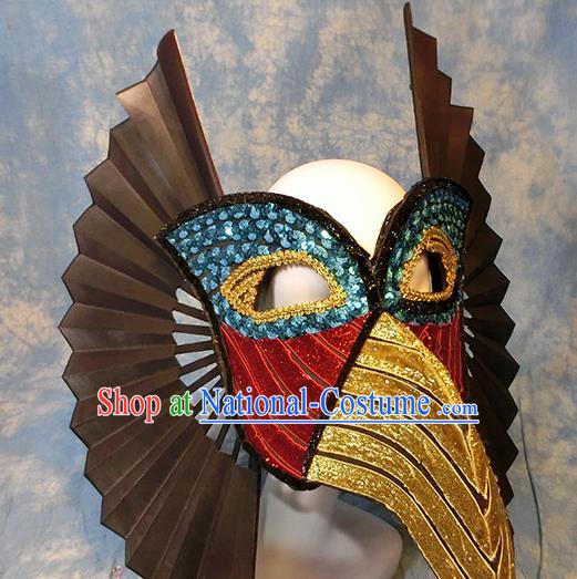 Halloween Cosplay Mask Brazilian Carnival Parade Headwear Masks for Women