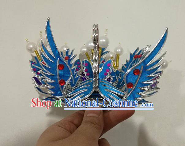 Chinese Traditional Peking Opera Phoenix Hairpins Beijing Opera Diva Headwear for Women