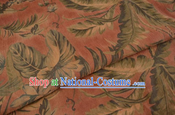 Asian Chinese Traditional Pattern Silk Design Brocade Fabric Chinese Gambiered Guangdong Gauze Material