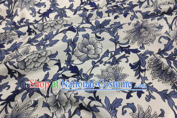 Asian Chinese Traditional Pattern Design Brocade Fabric Silk Fabric Chinese Material