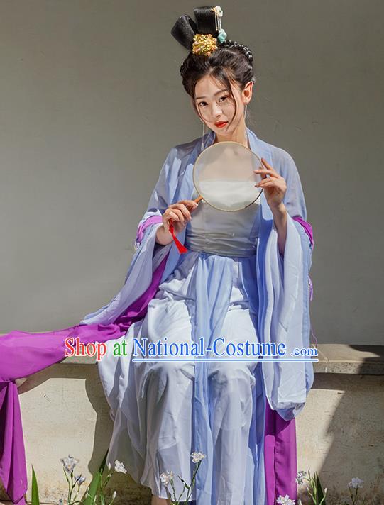 Traditional Chinese Tang Dynasty Imperial Consort Dresses Ancient Drama Palace Lady Costumes for Women