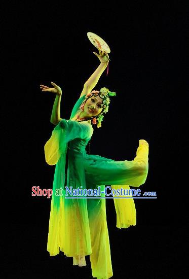 Chinese Traditional Beijing Opera Group Dance Costumes Classical Dance Stage Performance Dress for Women