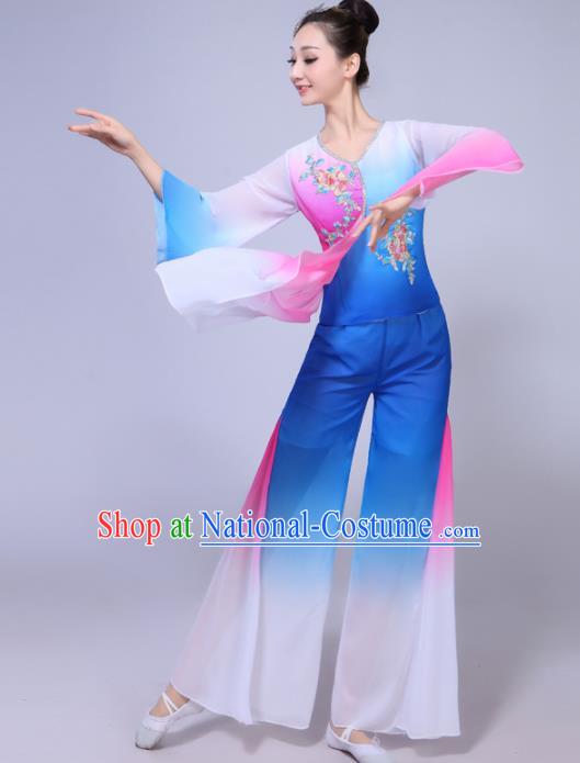 Chinese Traditional Stage Performance Yangko Dance Costumes Group Dance Folk Dance Clothing for Women