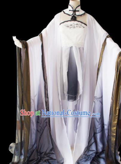 Traditional Chinese Song Dynasty Princess Costumes Ancient Cosplay Imperial Concubine Hanfu Dress for Women