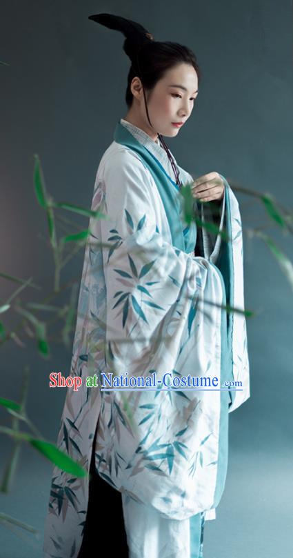 Chinese Traditional Han Dynasty Prince Historical Costumes Ancient Nobility Childe Hanfu Clothing for Men