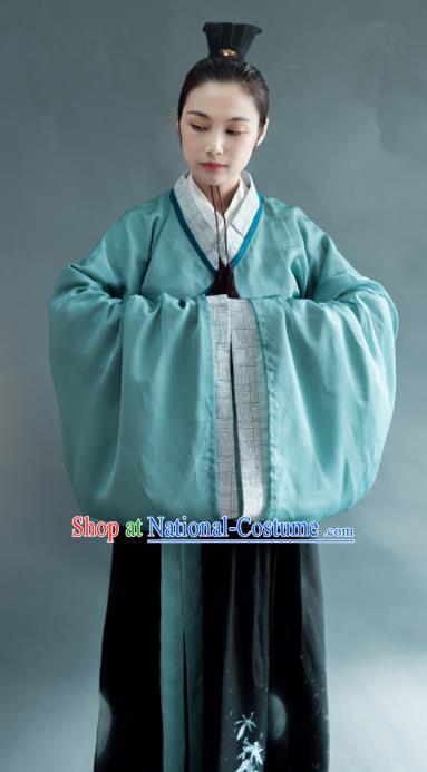 Chinese Traditional Han Dynasty Prince Historical Costumes Ancient Nobility Childe Hanfu Clothing for Men