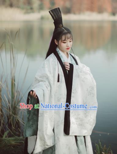 Chinese Ancient Han Dynasty Historical Costumes Traditional Hanfu Dress Complete Set for Women