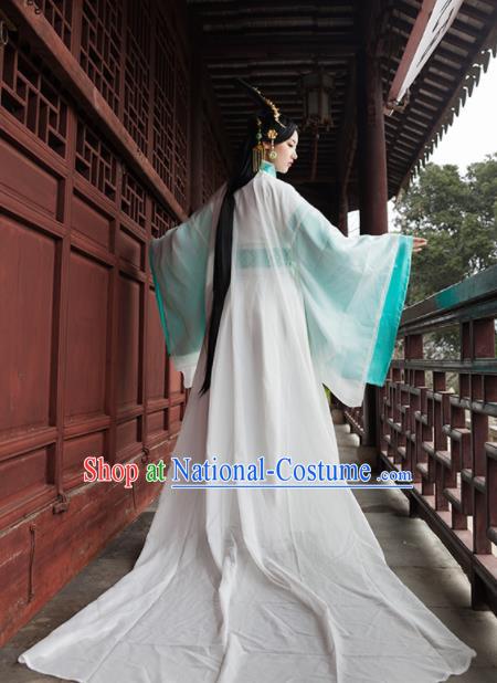 Traditional Chinese Ancient Drama Imperial Consort Costumes Qin Dynasty Queen Hanfu Dress for Women