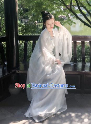 Chinese Traditional Tang Dynasty Princess Hanfu Dress Ancient Palace Historical Costumes for Women