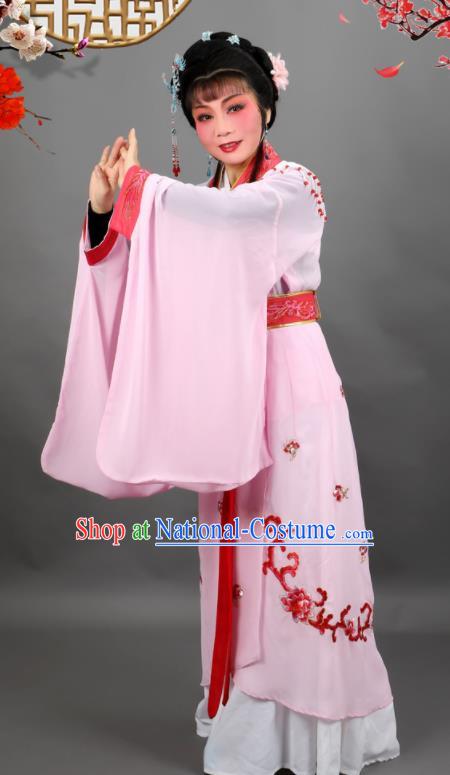 Professional Chinese Traditional Beijing Opera Queen Pink Dress Ancient Empress Costume for Women