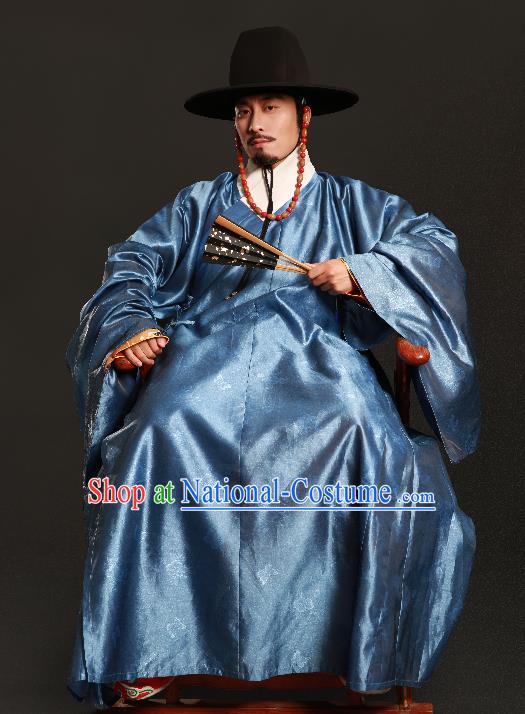 Asian Chinese Ming Dynasty Emperor Ceremonial Robe Traditional Ancient Royal Highness Costumes for Men