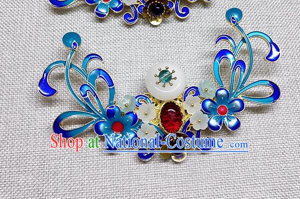 Chinese Ancient Princess Hair Crown Traditional Hair Accessories Hanfu Hairpins for Women