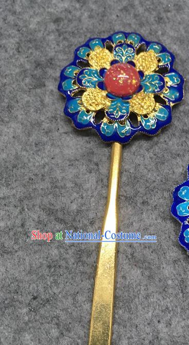 Chinese Ancient Palace Princess Hair Clip Traditional Hair Accessories Hanfu Hairpins for Women