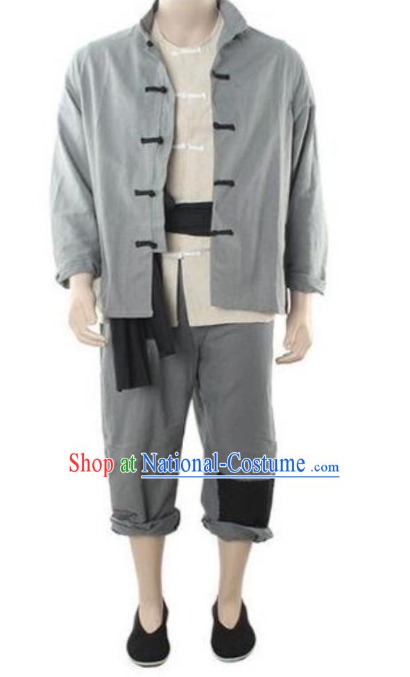 Ancient Chinese Poor People Costume Farmer Costumes for Men