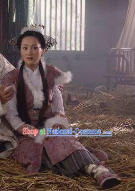 Chinese Ancient Mythology Goddess Xiangyao Hanfu Dress New Stone Age Female Civilian Costumes Complete Set