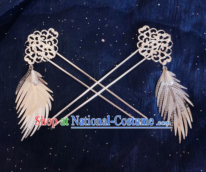 Chinese Ancient Tang Dynasty Princess Hairpins Traditional Hanfu Court Hair Accessories for Women