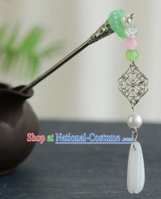 Chinese Ancient Tang Dynasty Princess Tassel Hairpins Traditional Hanfu Court Hair Accessories for Women