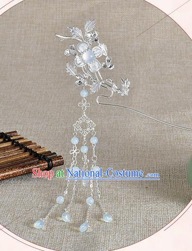 Chinese Ancient Tang Dynasty Princess Plum Hair Clip Hairpins Traditional Hanfu Court Hair Accessories for Women