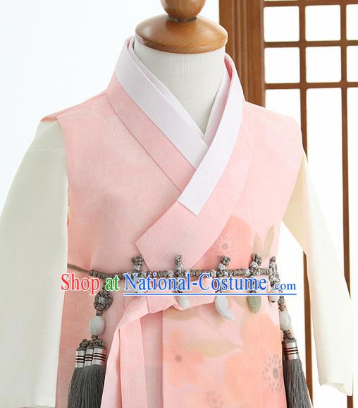 Traditional Korean Hanbok Waist Accessories Asian Korea Fashion Apparel Belts for Kids