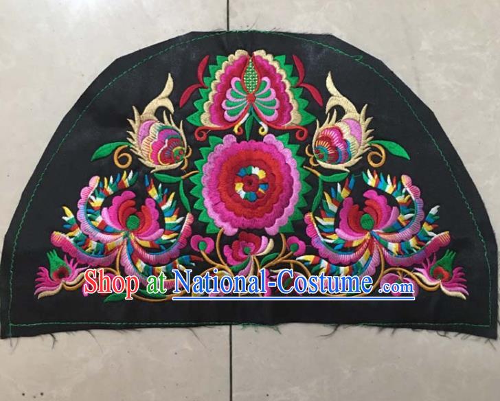 Chinese Traditional National Embroidered Applique Dress Patch Embroidery Cloth Accessories