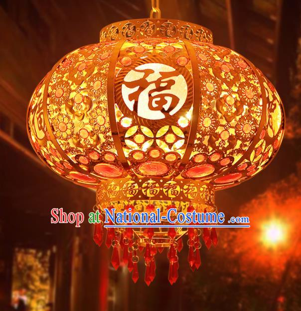 Traditional Chinese Handmade Lantern New Year Hanging Lantern Asian Palace Ceiling Lanterns Ancient Lantern