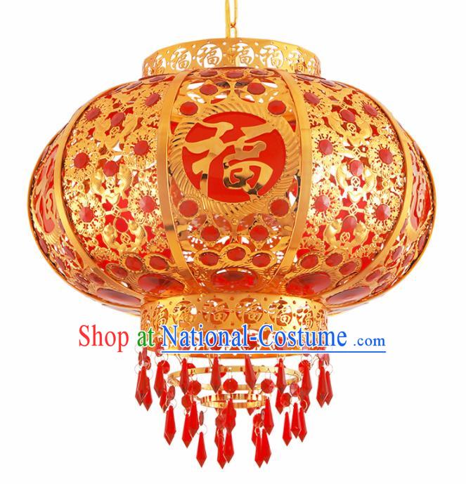 Traditional Chinese Handmade Lantern New Year Hanging Lantern Asian Palace Ceiling Lanterns Ancient Lantern