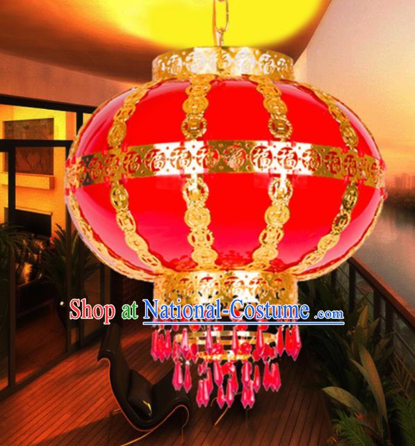 Handmade Traditional Chinese New Year Red Lantern Hanging Lantern Asian Palace Ceiling Lanterns Ancient Lantern