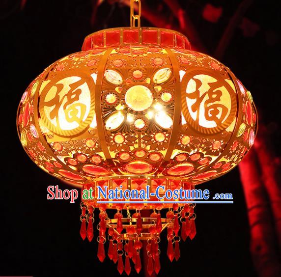 Handmade Chinese Traditional New Year Lantern Hanging Lantern Asian Palace Ceiling Lanterns Ancient Lantern