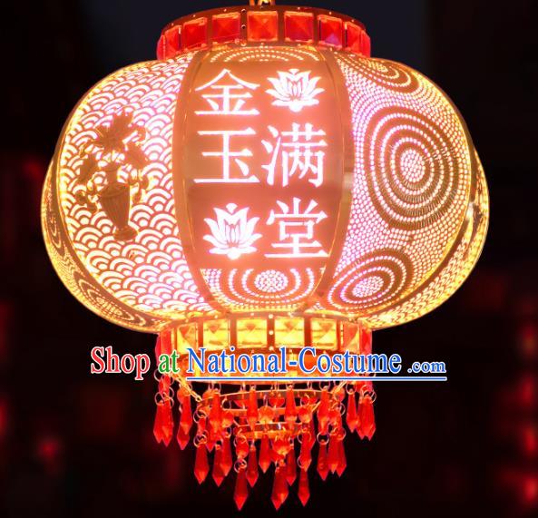 Chinese Traditional New Year Palace Lantern Handmade Hanging Lantern Asian Ceiling Lanterns Ancient Lamp