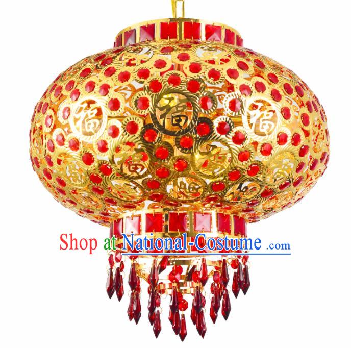 Chinese Traditional New Year Palace Lantern Handmade Hanging Lantern Asian Ceiling Lanterns Ancient Lamp