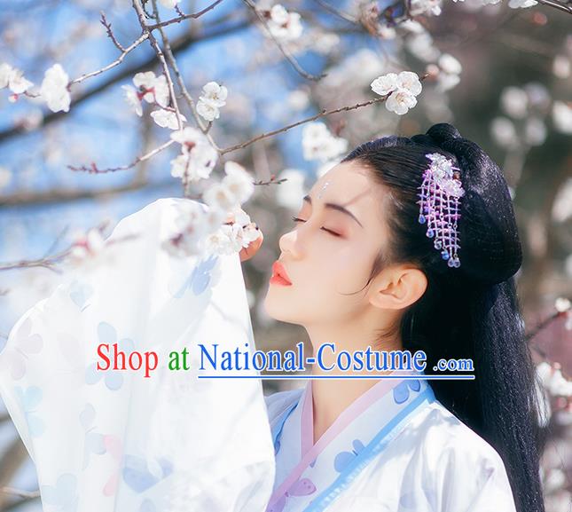 Traditional Chinese Jin Dynasty Court Hanfu Dress Ancient Royal Princess Historical Costumes for Women