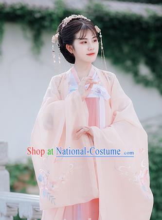 Traditional Chinese Tang Dynasty Imperial Consort Hanfu Dress Ancient Royal Princess Historical Costumes for Women