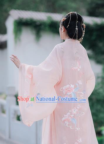 Traditional Chinese Tang Dynasty Imperial Consort Hanfu Dress Ancient Royal Princess Historical Costumes for Women