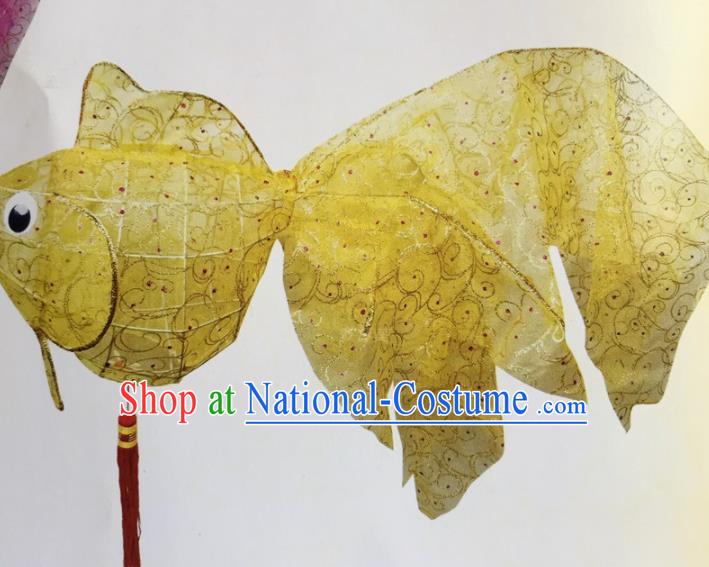 Chinese Traditional New Year Goldfish Palace Lantern Handmade Hanging Lantern Asian Ceiling Lanterns Ancient Lamp