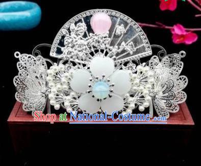 Traditional Chinese Hanfu Pine Hair Comb Ancient Court Queen Hairpins Handmade Hair Accessories for Women