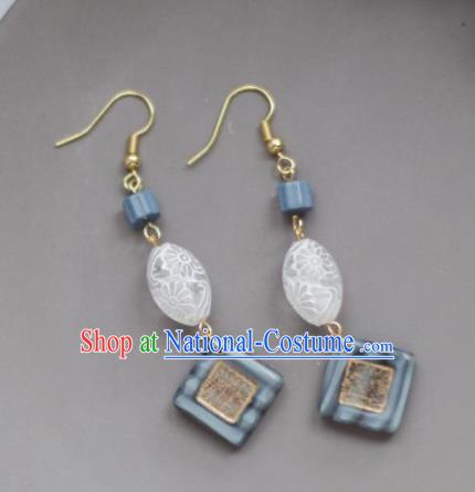 Traditional Chinese Classical Earrings Handmade Court Ear Accessories for Women