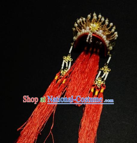 Traditional Chinese Handmade Beijing Opera Phoenix Coronet Ancient Princess Hairpins Hair Accessories for Women