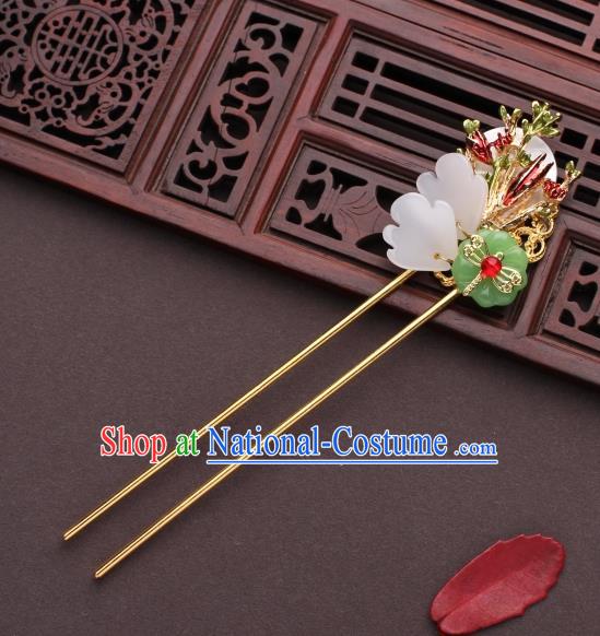 Traditional Chinese Hanfu Bamboo Hair Clip Ancient Court Princess Hairpins Hair Accessories for Women