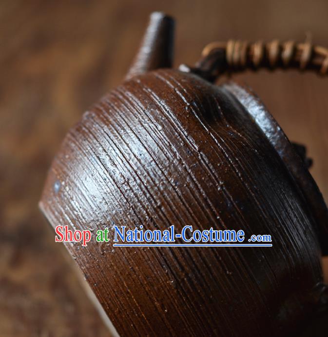 Traditional Chinese Handmade Kung Fu Zisha Teapot Red Clay Pottery Teapot