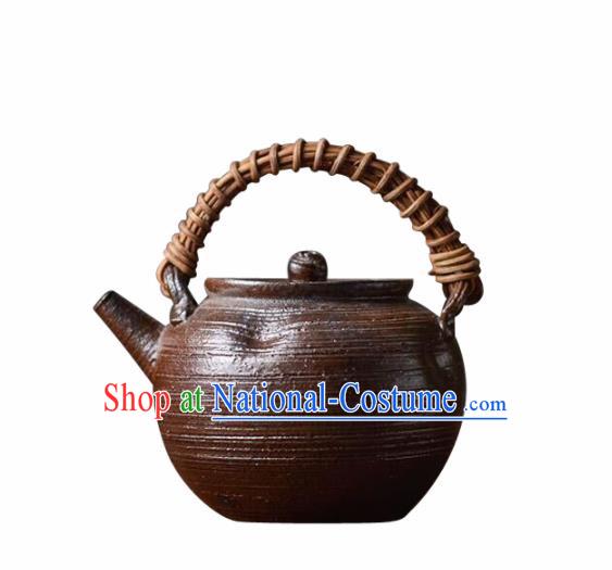 Traditional Chinese Handmade Kung Fu Zisha Teapot Red Clay Pottery Teapot