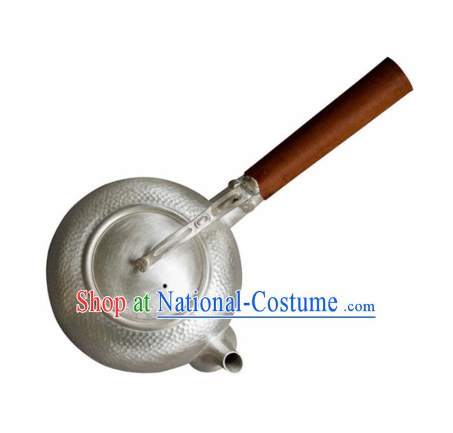 Traditional Chinese Handmade Kung Fu Teapot Silver Teapot