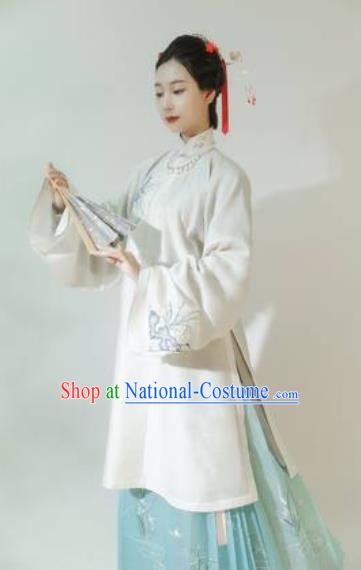 Asian Chinese Ming Dynasty Court Countess Hanfu Dress Traditional Ancient Imperial Concubine Costumes for Women