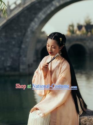 Traditional Chinese Song Dynasty Nobility Lady Hanfu Dress Ancient Court Female Replica Costumes for Women