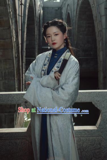 Traditional Chinese Ming Dynasty Royal Countess Hanfu Dress Ancient Nobility Mistress Replica Costumes for Women