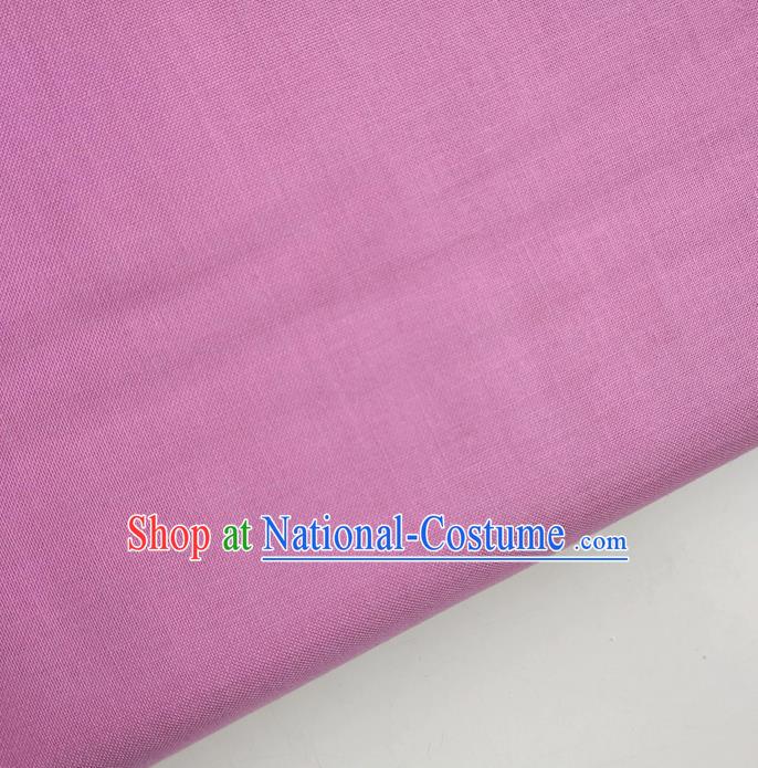 Traditional Chinese Pink Fabric Ancient Hanfu Cheongsam Cotton Cloth